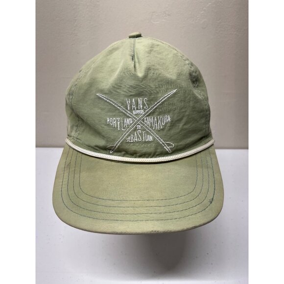 Vans Nomads Portland Sebastian Kamakura Wanderer Surf Club Rope Snapback Hat Cap - Picture 1 of 15